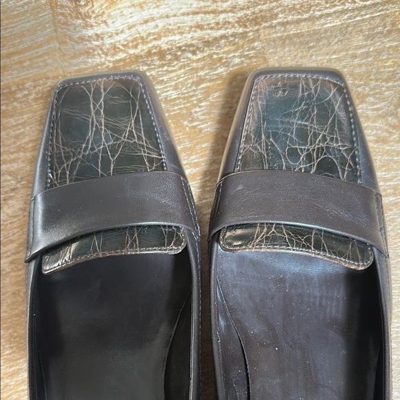 Franco Sarto Women's Black Leather Shoes 8 - Picture 5 of 7